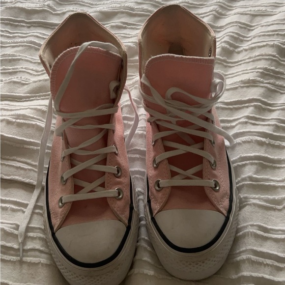 Pink platform converse - Picture 2 of 3